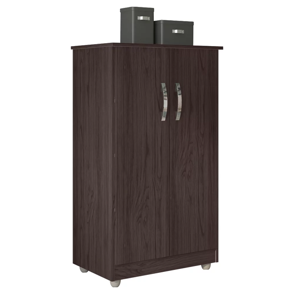 Armário Multiuso Organizador Isabelly 2 Portas Castanho - Pal