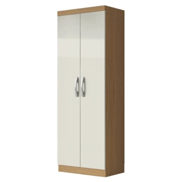 Armário Multiuso Organizador Lavanderia 2 Portas 3 Prateleira