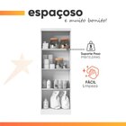 Armário Multiuso Organizador Lavanderia 2 Portas 3 Prateleira