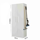 Armário Multiuso Organizador Lavanderia Branco Tuty Mdf