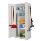 Armário Multiuso Organizador Lavanderia Branco Tuty Mdf