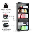 Armário Multiuso Organizador Office Com Gaveta 2 Portas 1 Gav