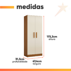 Armário Multiuso Organizador Para Escritório Ou Lavanderia 4