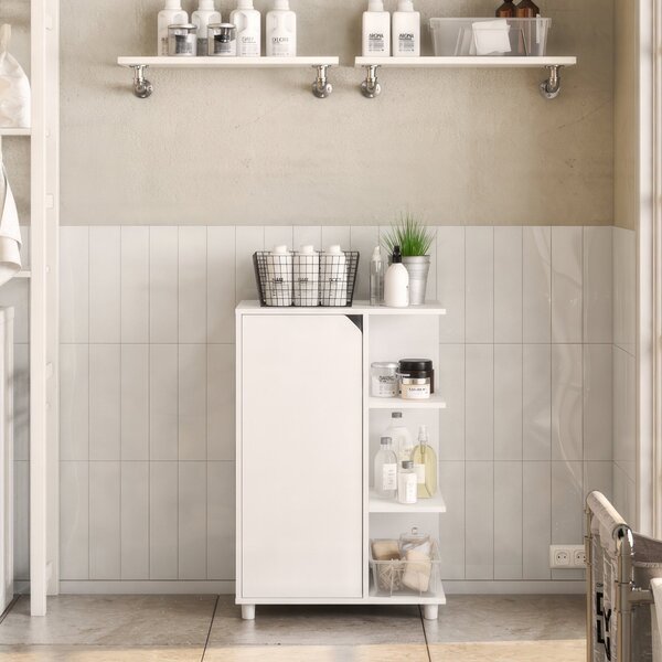 Armário Multiuso Para Área De Serviço 1 Porta Diadema Branco