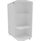 Armário Multiuso Para Área De Serviço 1 Porta Diadema Branco