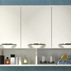 Armário Multiuso Para Área Externa 3 Portas Branco