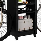 Armário Multiuso Para Bicicleta Bike Duo Space Preto Velutto