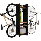 Armário Multiuso Para Bike Gran Prime Freijó E Preto - D'rossi