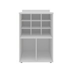 Armário Multiuso Para Cervejeira Com 2 Portas E Adega 2340 Br