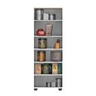 Armário Multiuso Para Cozinha 2 Portas Branco Thermo Shop Jm