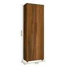 Armário Multiuso Para Cozinha 2 Portas Freijó Thermo Shop Jm