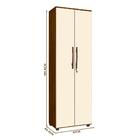 Armário Multiuso Para Cozinha 2 Portas Mel Pérola Thermo Shop