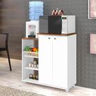 Armário Multiuso Para Cozinha Fruteira Removível Branco Natur