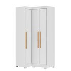 Armário Multiuso Para Lavanderia Modulado 3 Portas Com Pés Br