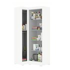 Armário Multiuso Para Lavanderia Modulado 3 Portas Com Pés Br