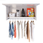 Armário Multiuso Para Lavanderia Uma Prateleira Uma Porta Bas