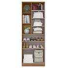 Armário Multiuso Para Quarto 2 Portas Com Espelho Lince Marro