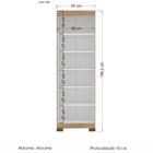 Armário Multiuso Para Quarto 2 Portas Star Atacama - Santos A