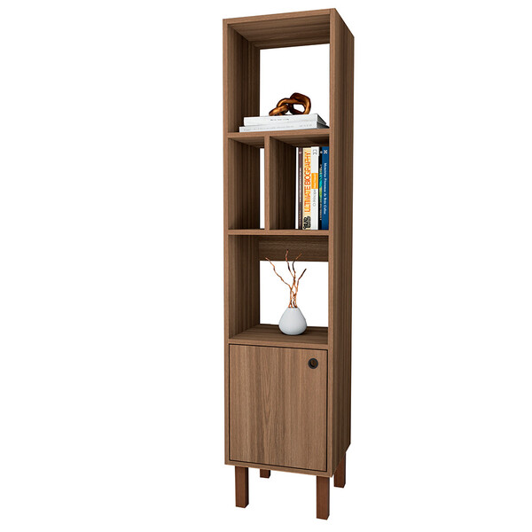 Armário Multiuso Para Sala De Estar 1 Porta Estilare Móveis