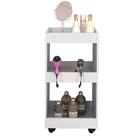 Armário Multiuso Para Salão Barbearia Com Rodízios L03 Seul -