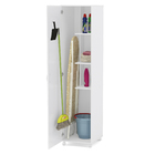 Armário Multiuso para Tábua de Passar 188,8x45x46,5cm Branco Politorno
