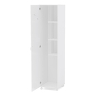 Armário Multiuso para Tábua de Passar 188,8x45x46,5cm Branco Politorno