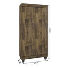 Armário Multiuso Paris Amadeirado – Rv Móveis