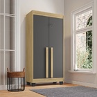 Armário Multiuso Paris Cinamomo/grafite - Rv Móveis