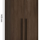 Armário Multiuso Paris Noce - Rv Móveis