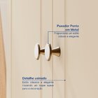 Armário Multiuso Pés E Tampo Em Madeira Maciça Ananda Cabecas