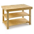 Armário Multiuso Pinus 50cmx70cm Espresso Móveis Natural