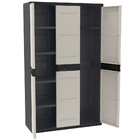 Armário Multiuso Plástico Extra Grande Titanium Bege Plastiken