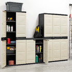 Armário Multiuso Plástico Extra Grande Titanium Bege Plastiken