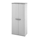 Armário Multiuso Plástico Grande Cinza Starplastic