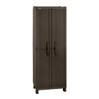 Armário Multiuso Plástico Grande Rattan Marrom Rimax