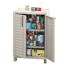 Armário Multiuso Plástico Médio Baru Bege Rimax