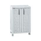 Armário Multiuso Plástico Médio Baru Cinza Rimax