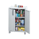 Armário Multiuso Plástico Médio Baru Cinza Rimax