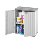 Armário Multiuso Plástico Médio Cinza Starplastic