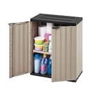 Armário Multiuso Plástico Médio Home Preto Rimax