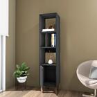 Armário Multiúso Poncho 1 Pt Preto