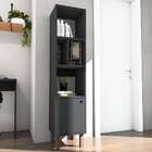 Armário Multiúso Poncho 1 Pt Preto