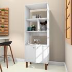 Armário Multiúso Poncho 2 Pt Branco