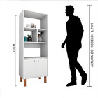 Armário Multiúso Poncho 2 Pt Branco