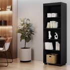 Armário Multiuso Preto Fosco