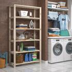 Armario Multiuso Quarto Big Madeira Pinus Expositor