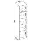 Armário Multiuso Reflex Ii 1 Porta Com Espelho - Demóbile