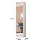 Armário Multiuso Reflex Ii Com Espelho 1 Porta Branco Tana De
