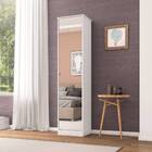 Armário Multiuso Reflex Ii Com Espelho 1 Porta Branco Tana De