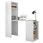 Armário Multiuso Retrátil 1 Porta 3 Prateleiras Com Mesa Auxi